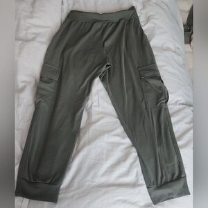 Sincerely Jules Olive Green Cargo Joggers Size Large